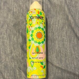 Amika Undone Texture Spray with Colorful Floral Design